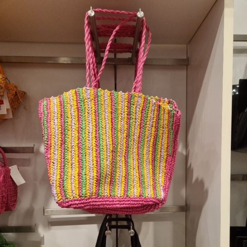 Tas anyaman 070 H&M JASTIP jasa titip