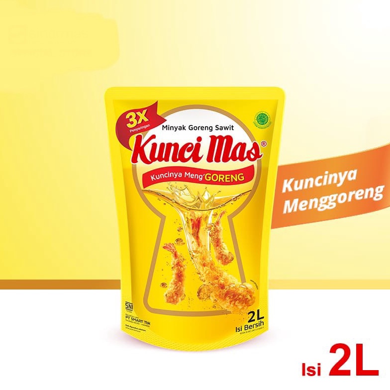 

R3dy Br Kunci Mas Minyak Goreng Pouch 2 Liter Moodbooster