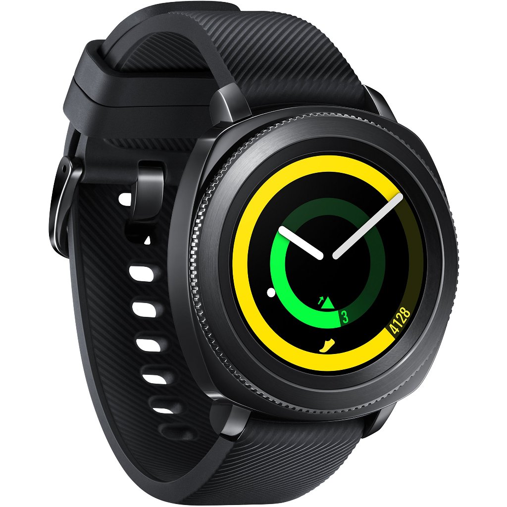 Samsung Gear Sport watch Hitam Biru original smartwatch heart Blood Oxi LCD Tompel
