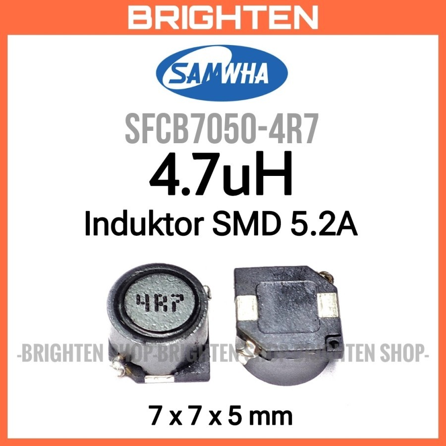 SAMWHA SFCB7050-4R7 Induktor SMD 4.7uH 4R7 5.2A