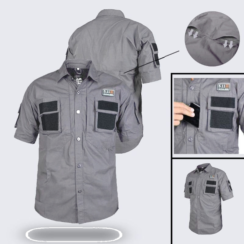 KEMEJA TACTICAL 511 LENGAN PENDEK PREMIUM
