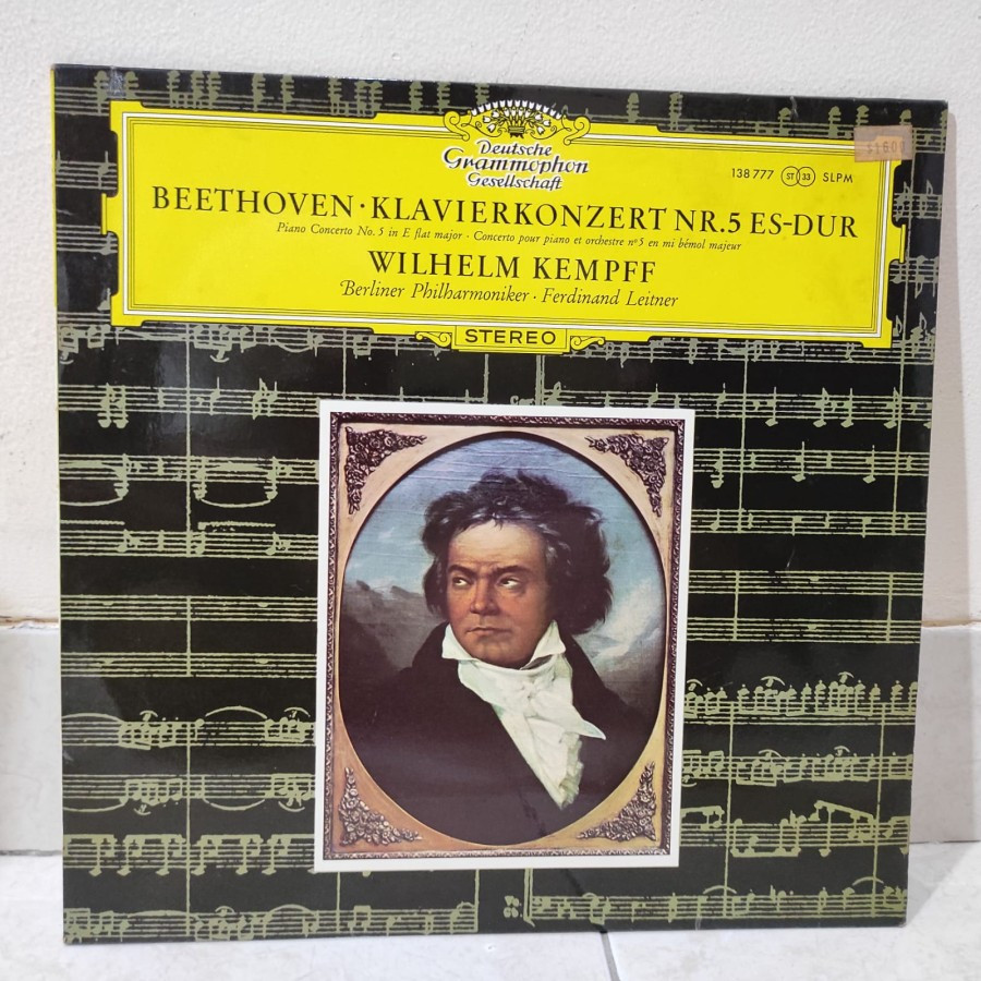 Beethoven Klavierkonzert Nr. 5 Es-dur Vinyl Piringan Hitam Klasik