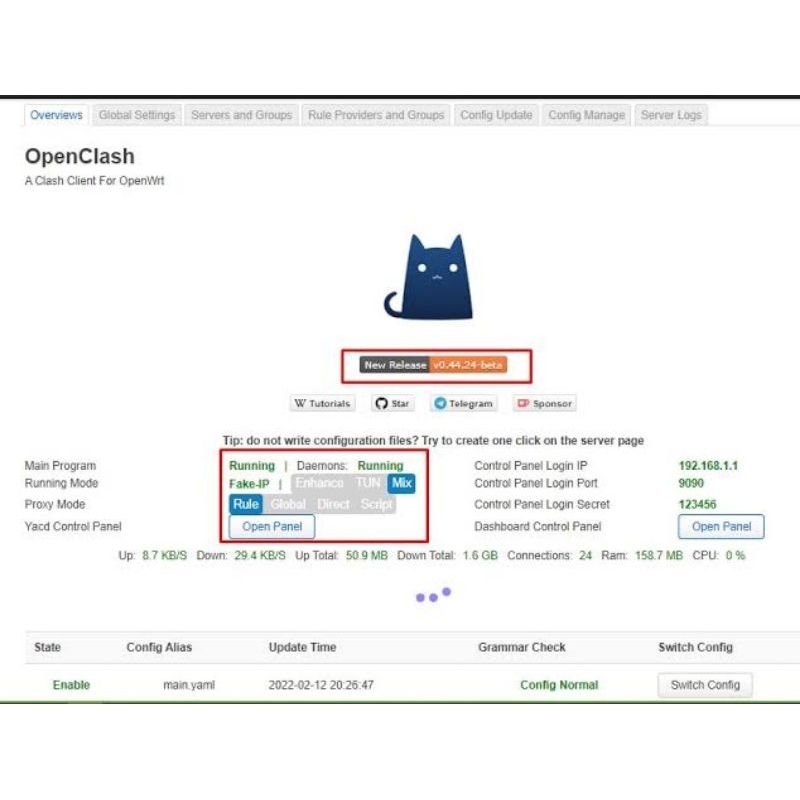 Jasa setting openwrt openclass passwall