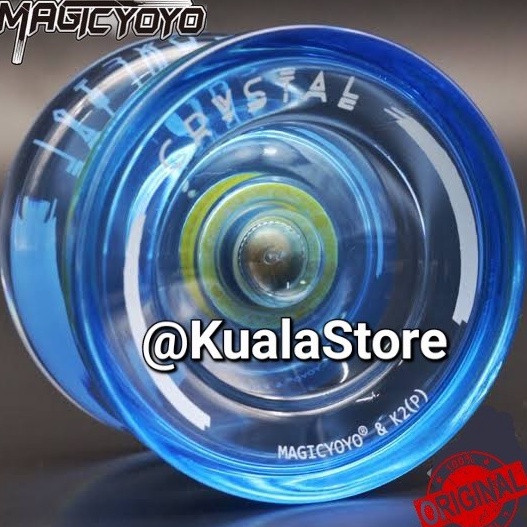 Serbuu2t7Sh MagicYoyo Crystal K2 Profesional Contest Bearing Freestyle Original Yoyo Pro HQ Yoyo Kua