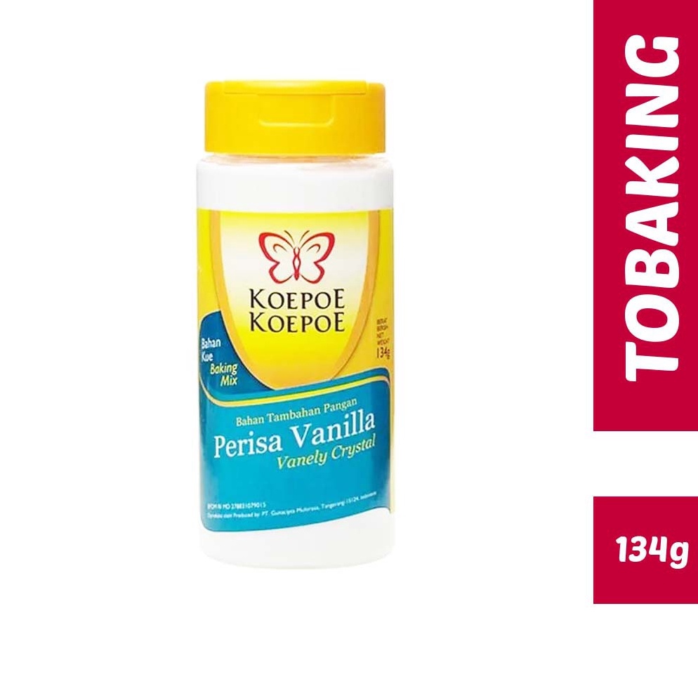 

X99 Koepoe Vanilla Vanili Crystal 134gr besar Vaneli Kupu 24