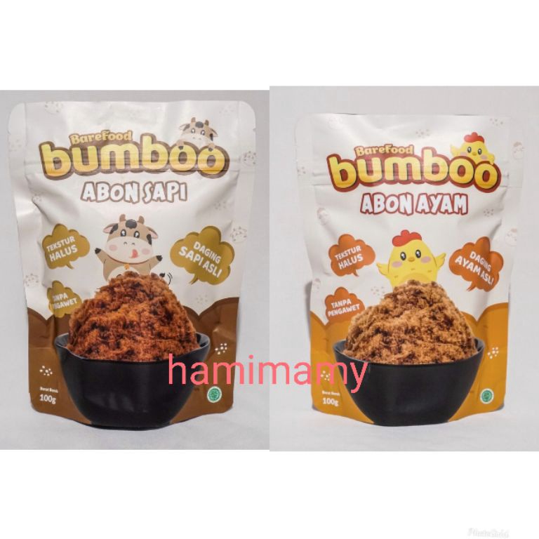 

H91 Bumboo Abon Sapi Abon Ayam Dijamin Baru