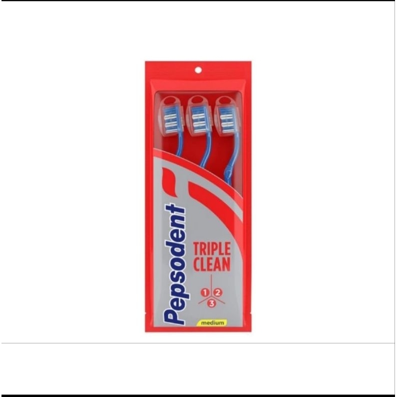Sikat gigi pepsodent isi 3