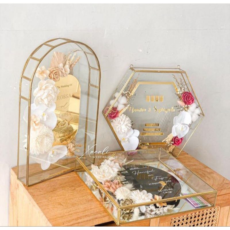 BOX MAHAR FREM MAHAR TERARIUM WEDING PERNIKAHAN