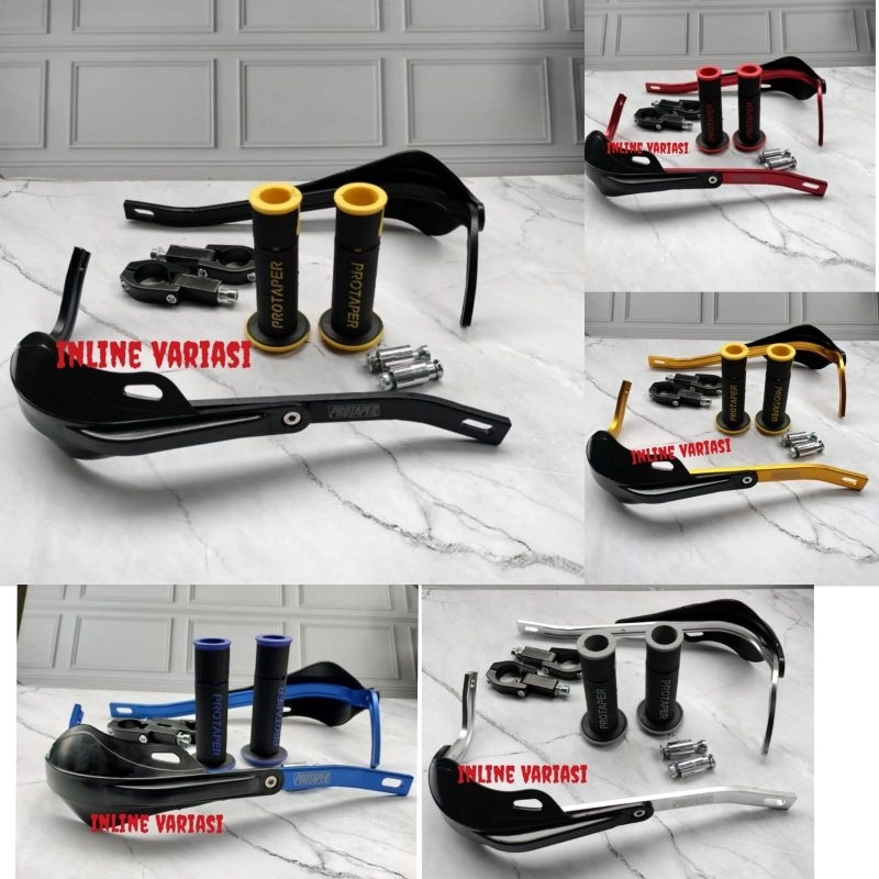 handguard protaper acerbis pelindung stang plus grip protapet new klx crf trail kx ktm xride dtracke