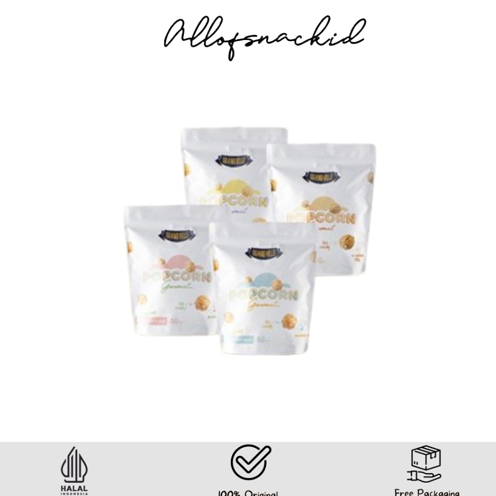 

D33 Grandville Popcorn Gourmet 5gr All Varian Kualitas Terbaik