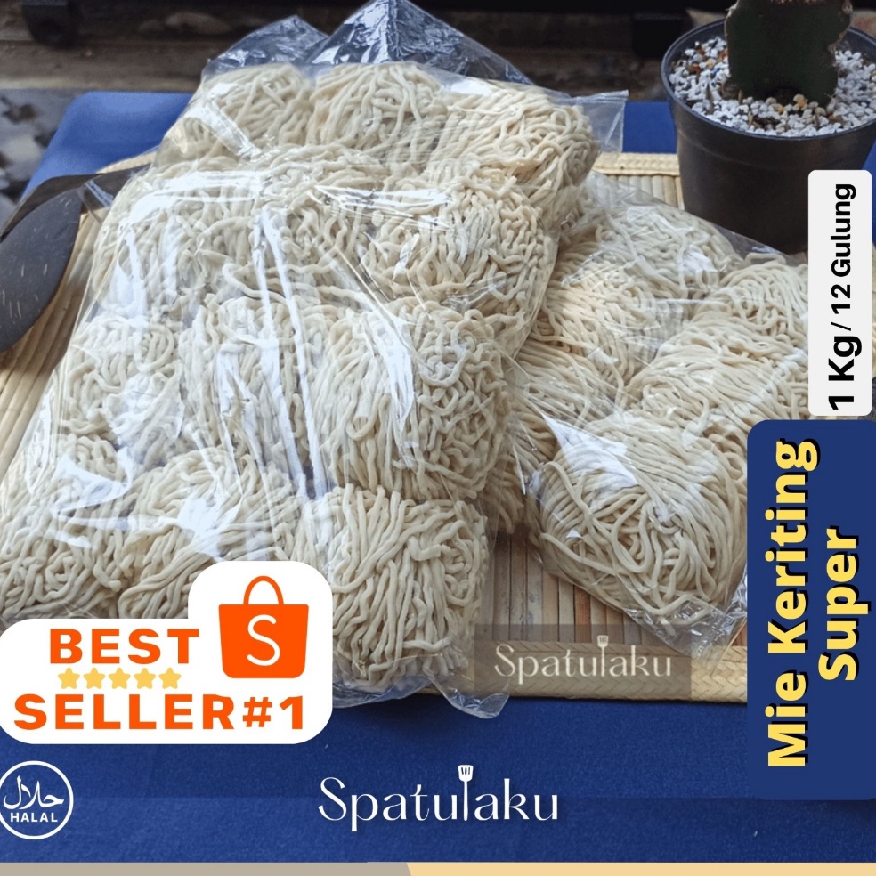 

Mur4h Mie Kriting Mentah Super Untuk Mie Ayam Bakmie Ramen Dll Buruan Order Gan
