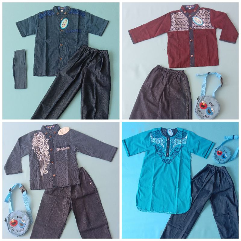 Setelan Koko Anak By Vizar Collection Size 1-11 Estimasi Usia 2-10 Tahun