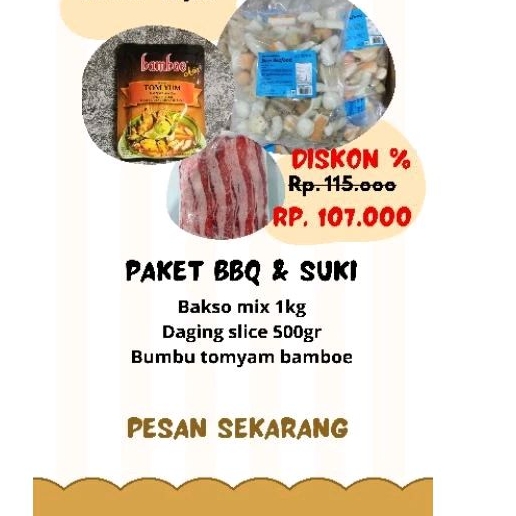 

PAKET SUKI & BBQ