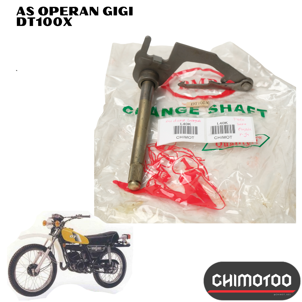 Cakar Ayam As Operan Gigi Perseneling Perseneleng Yamaha Dt100 Dt 100 Dt100x Nos