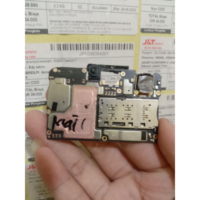 mesin oppo f7 matot