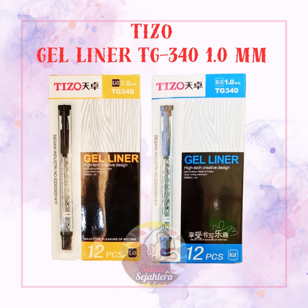 

[PCS] BULPEN TANDA TANGAN / SIGNATURE PEN TIZO GEL-LINER TG-340 1.0 MM