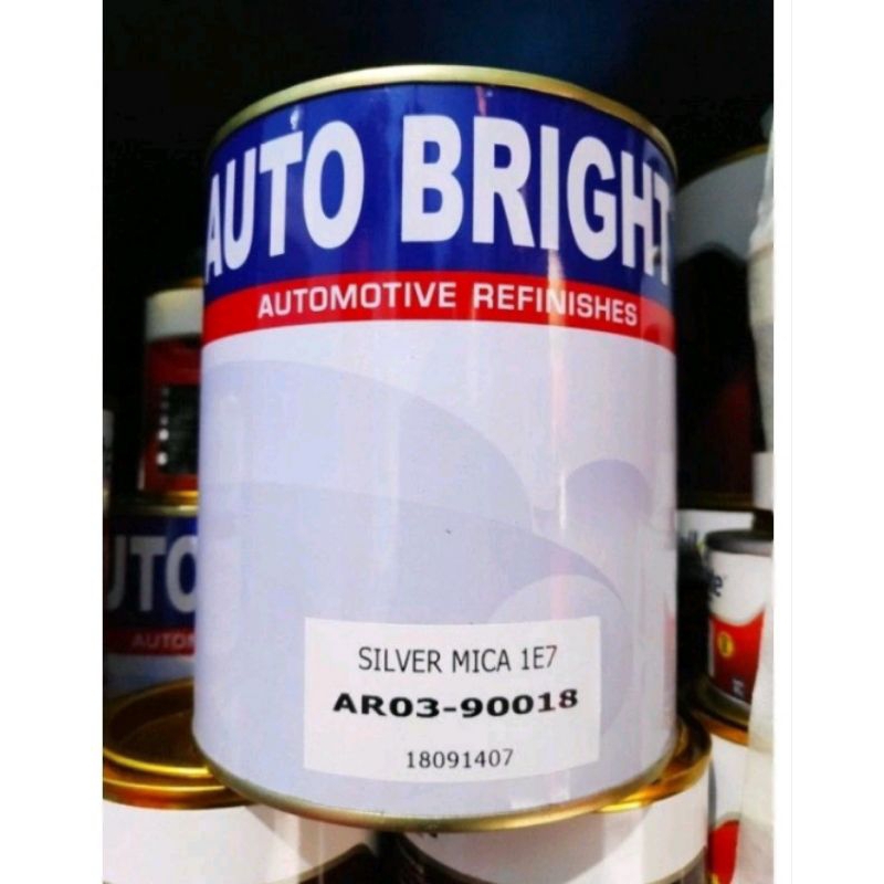 Cat Silver Metalik 1E7 Cat Auto Bright Silver Avanza 1E7