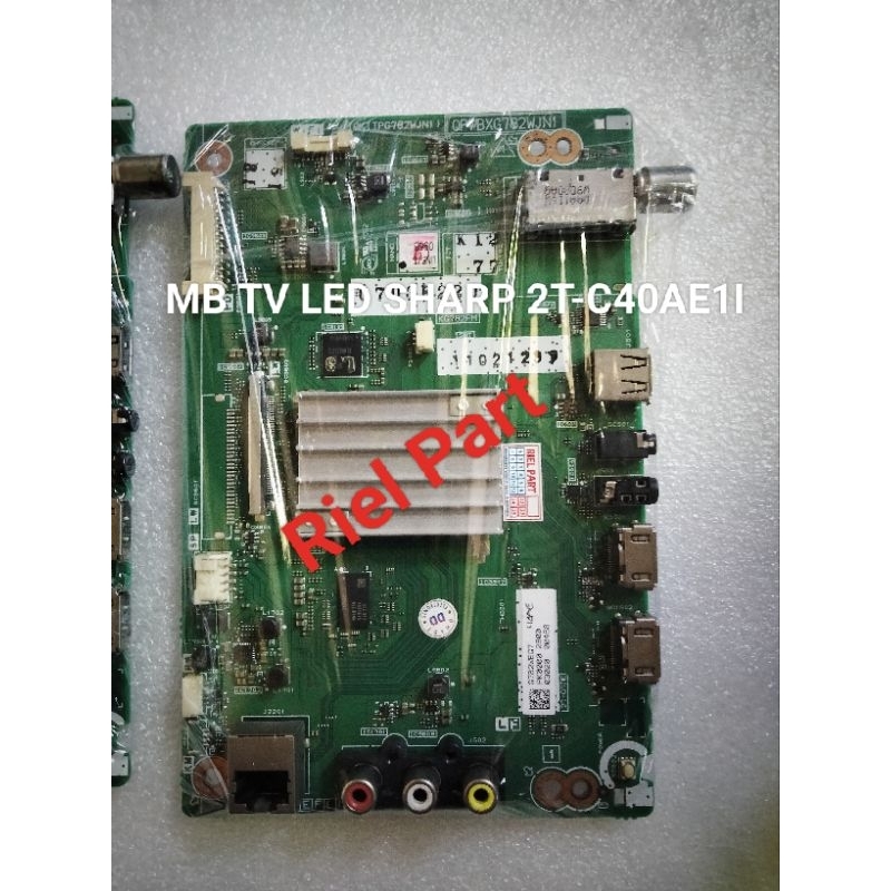 MB MAINBOARD MOBO MODULE MOTHERBOARD MESIN TV LED SHARP 2T-C40AE1I 2T C40AE1I 40AE1I