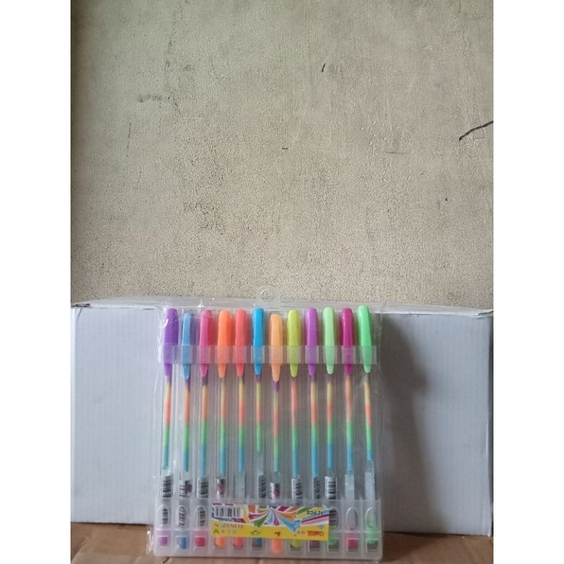 

PULPEN PELANGI 12 WARNA