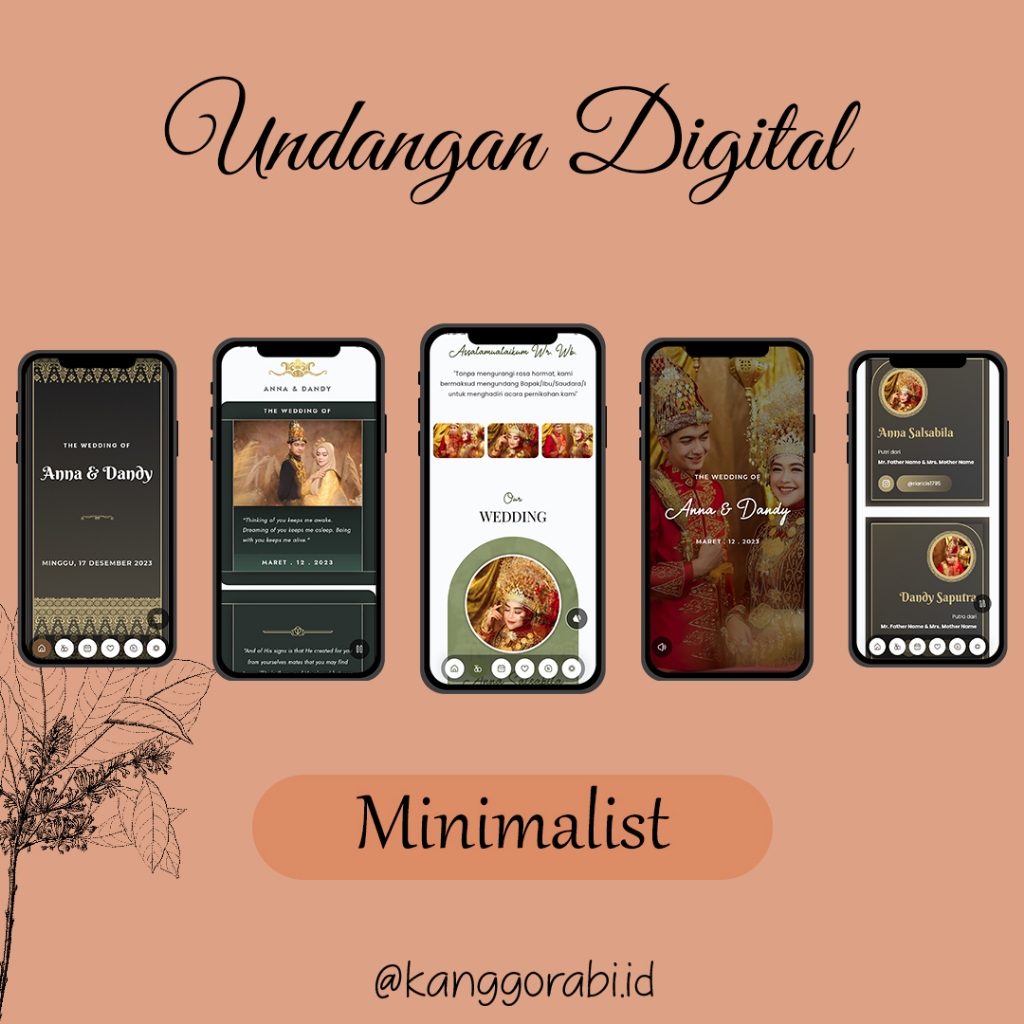 Undangan Digital  | Undangan Pernikahan | Undangan Web Pernikahan | Undangan Web | Undangan Website 