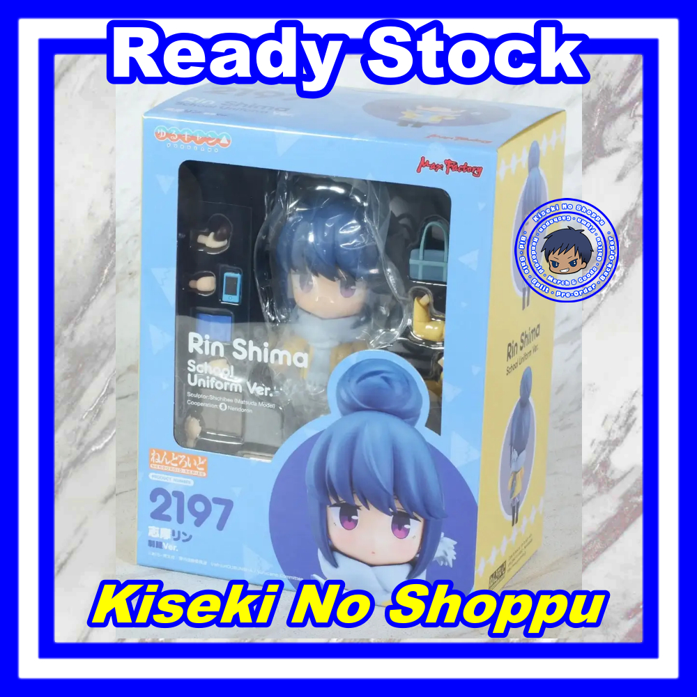 [Ready] Nendoroid Shima Rin - Uniform Ver. (Yuru Camp) [2197]