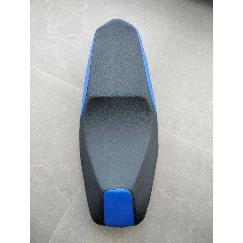 busa dan kulit jok motor sonic 150 modifikasi double seat kulit amplas lis warna bahan berkualitas