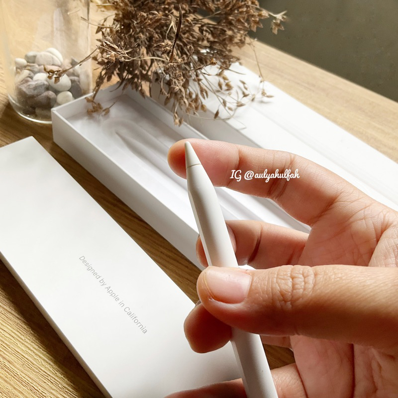 Apple Pencil Second Generation 2 (Gen 2) Murah Ex Ibox Bekas Pakai Mulus No Minus Batrei Sehat