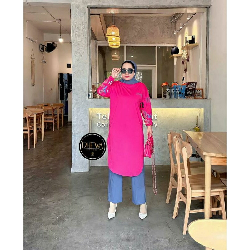 GAMIS WANITA SETTUNIK OVAL  ATHAYA SET(AE)