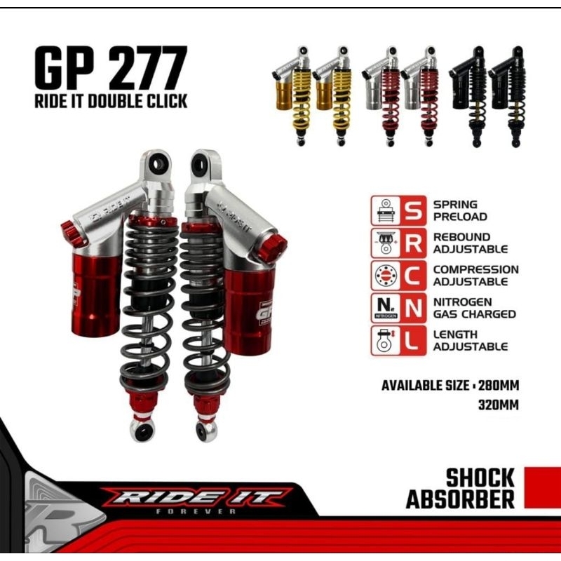 SHOCK RIDE IT DOUBLE KLIK GP277