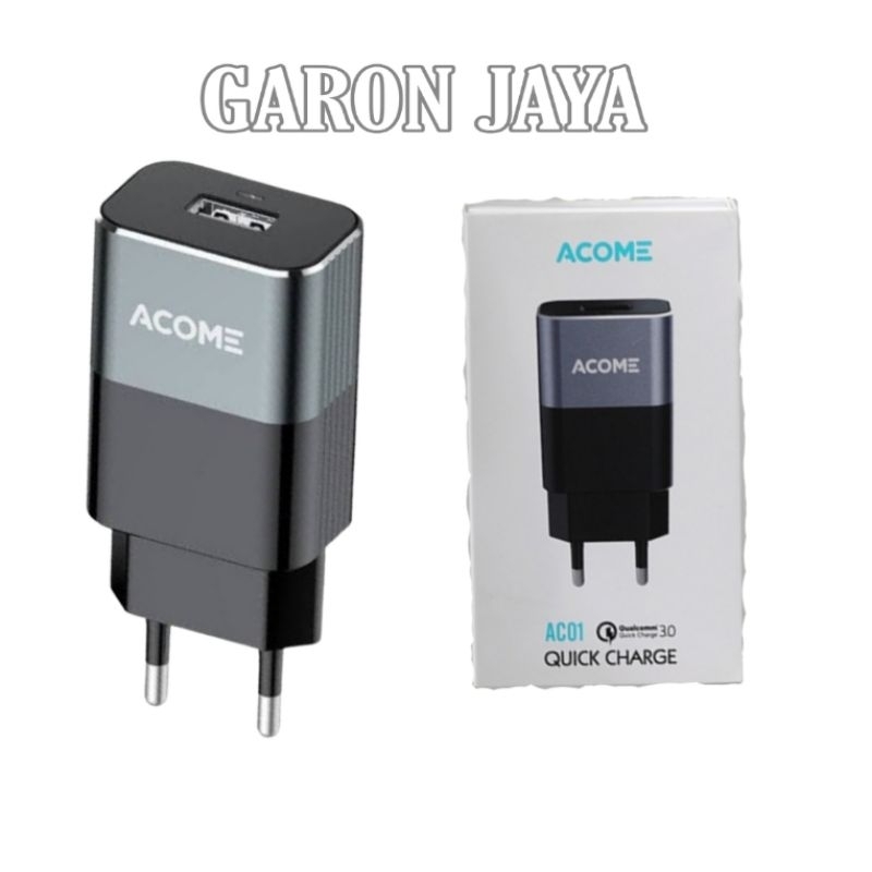 Charger Acome AC01 Fast Charger 18W