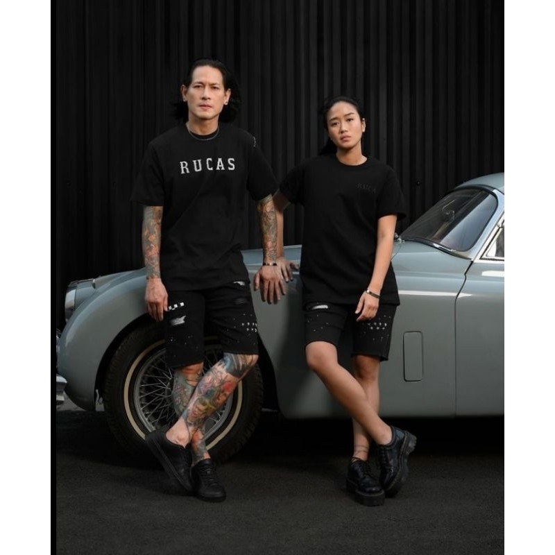 [ORIGINAL] RUCAS SEASON 9 GRANDCOMBINATION SHORT BLACK JEANS