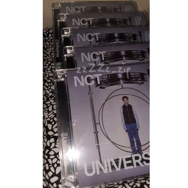 nct universe jewel sealed 1st press case album hendery mark haechan yangyang xiaojun photocard poca 