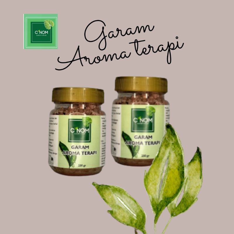C'NOM Garam Epsom 200 gr Terapi Kaki Garam Mandi Epsom Salt Garam Aromaterapi Rendam Kaki Foot Spa K