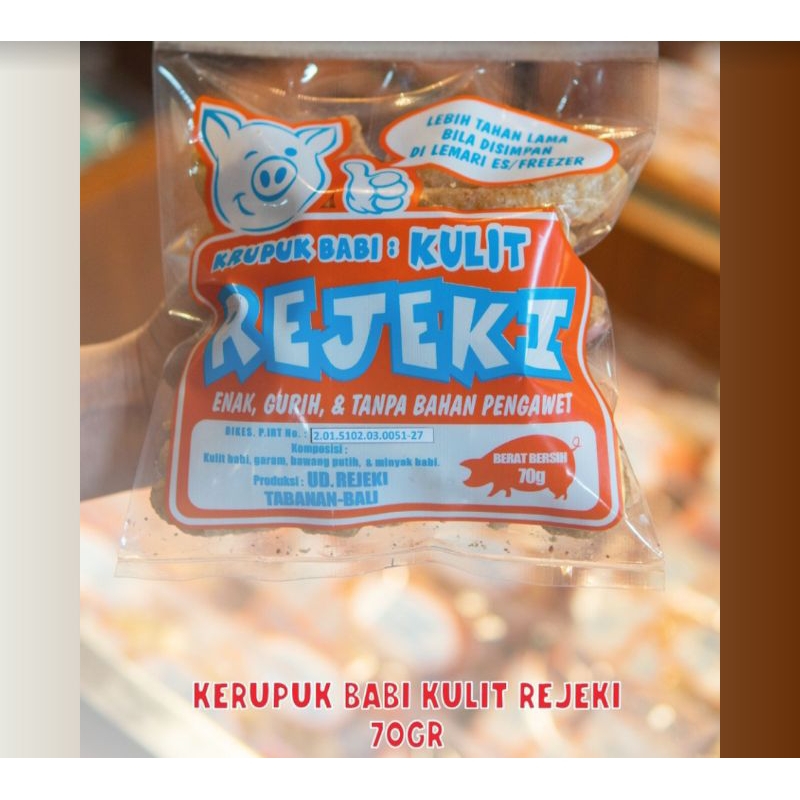 

KERUPUK KULIT BABI REJEKI 70GR