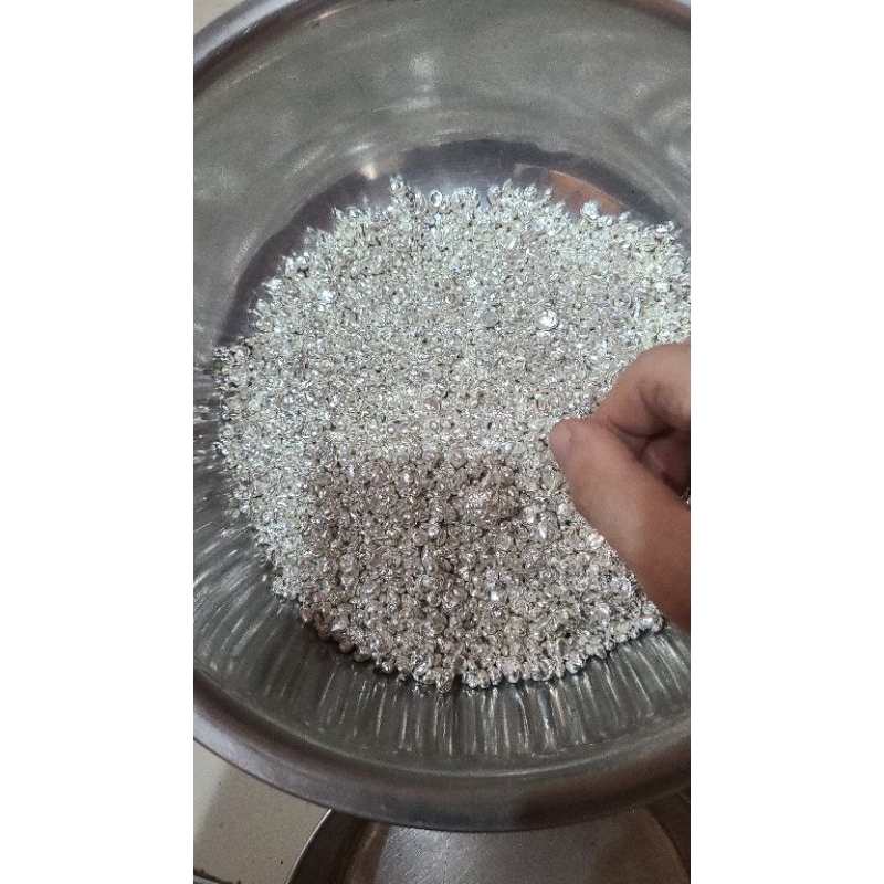 perak/silver murni granule (eceran)