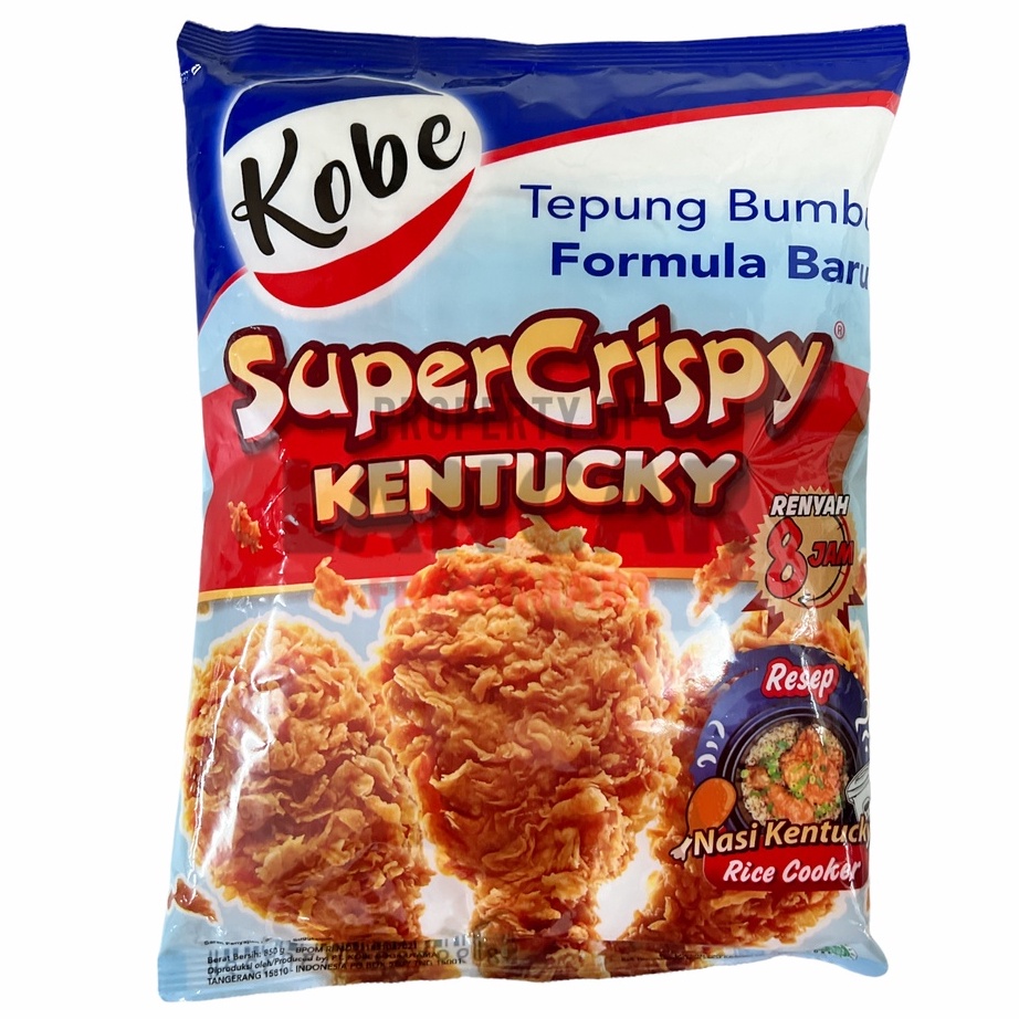 

Kirim Sekarang KOBE TEPUNG SUPER CRISPY KENTUCKY 85GR