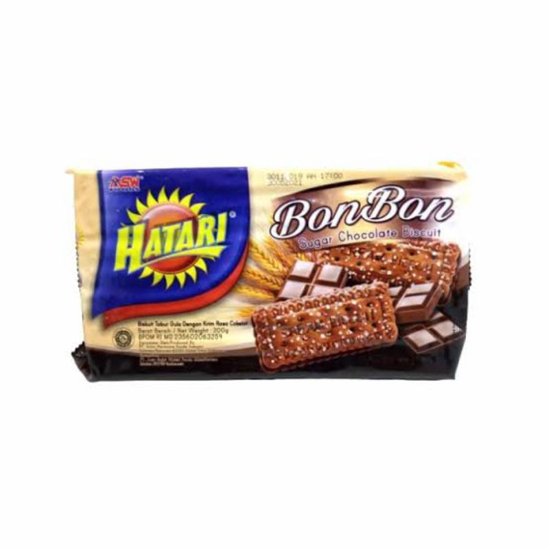 

Hatari Bon-Bon / Bisquit krim Renyah Rasa Coklat PROMO MURAH