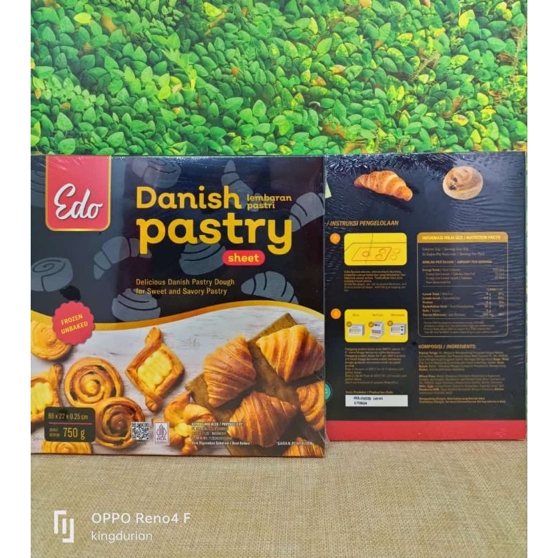 

Edo Danish Pastry Sheet 750gram