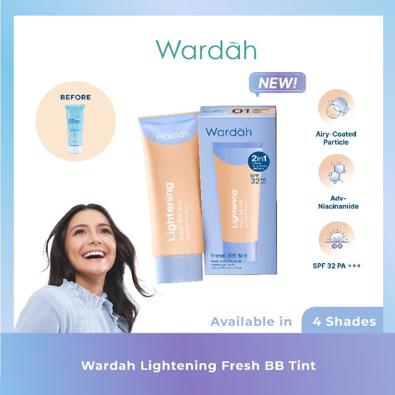 WARDAH LIGHTENING BB TINT|wardah bb cream