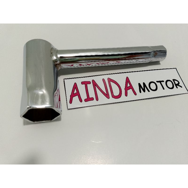 kunci busi RX-King finishing chrome celop kilat,