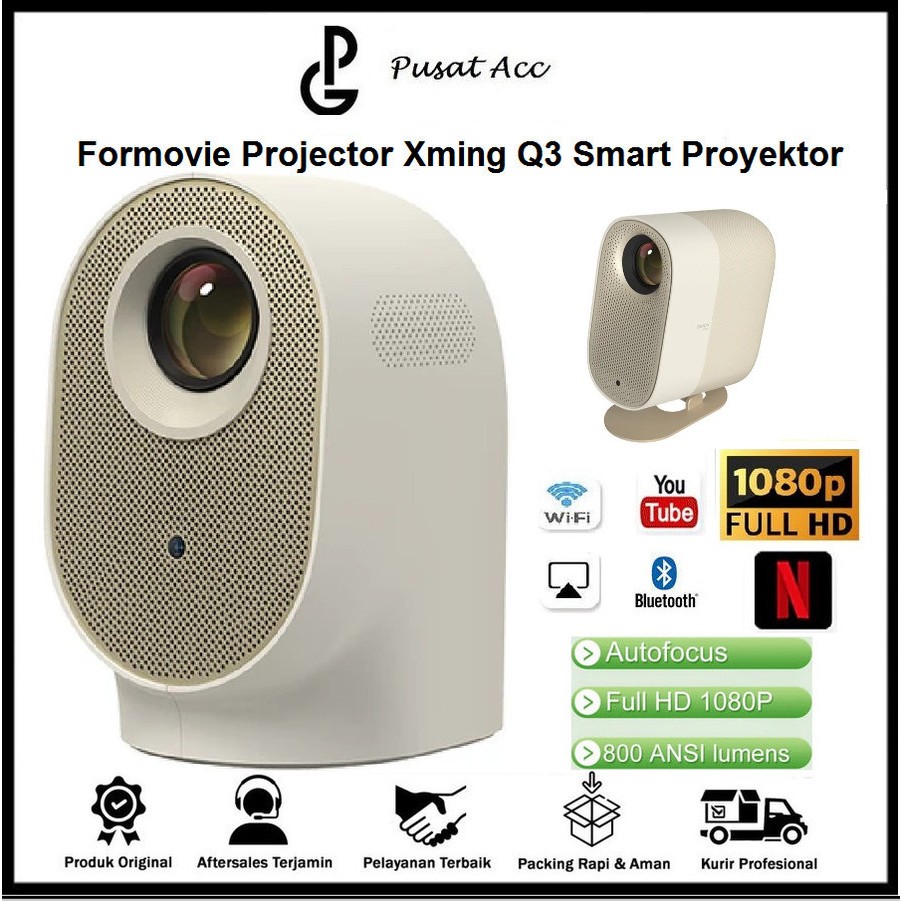 Formovie Xming Q3 Smart Projector Full HD 1080P Proyektor 800 Ansi New Original