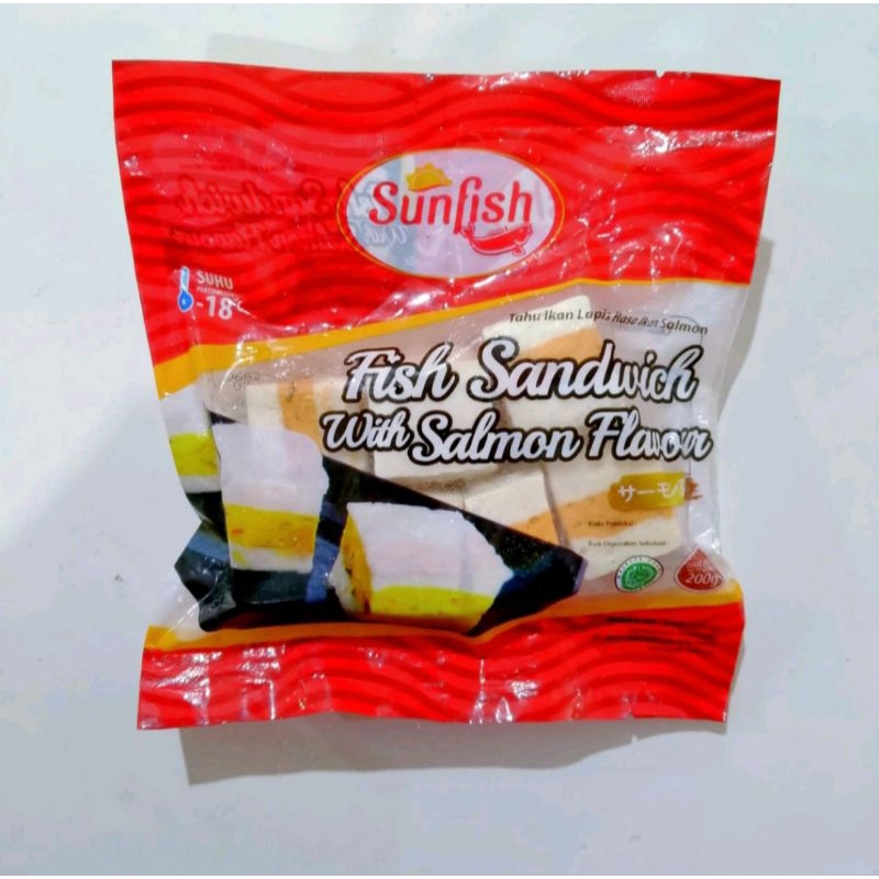 

SUNFISH FISH SANDWICH WITH SALMON FLAV 200g