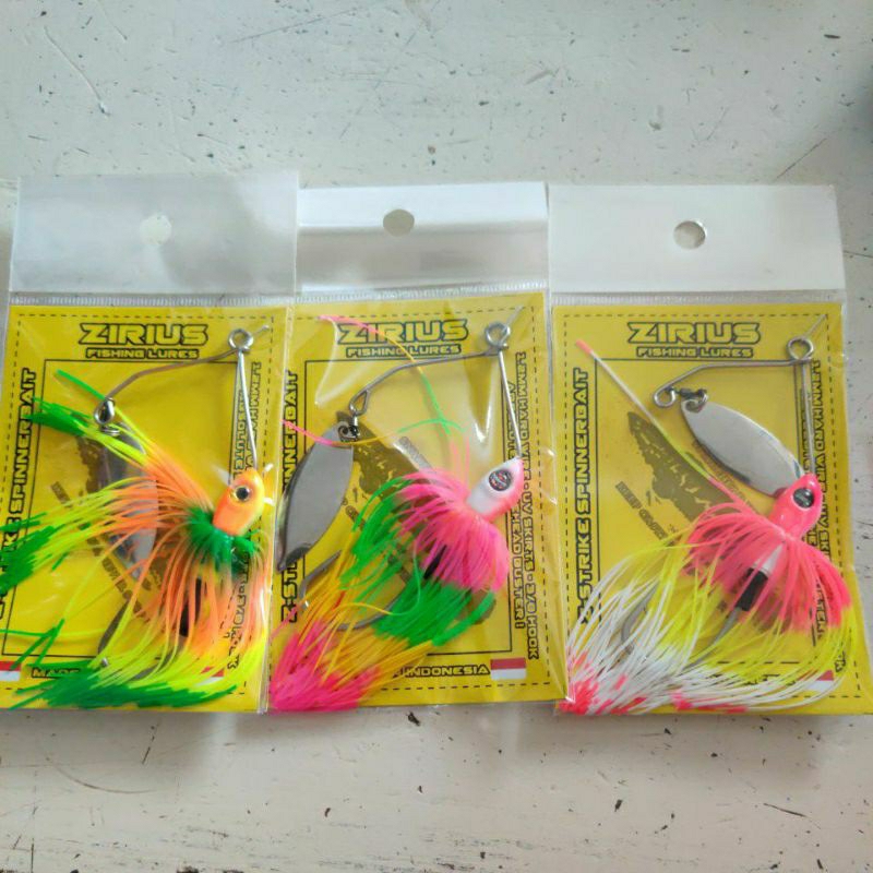 ZIRIUS SPINNERBAIT UMPAN CASTING