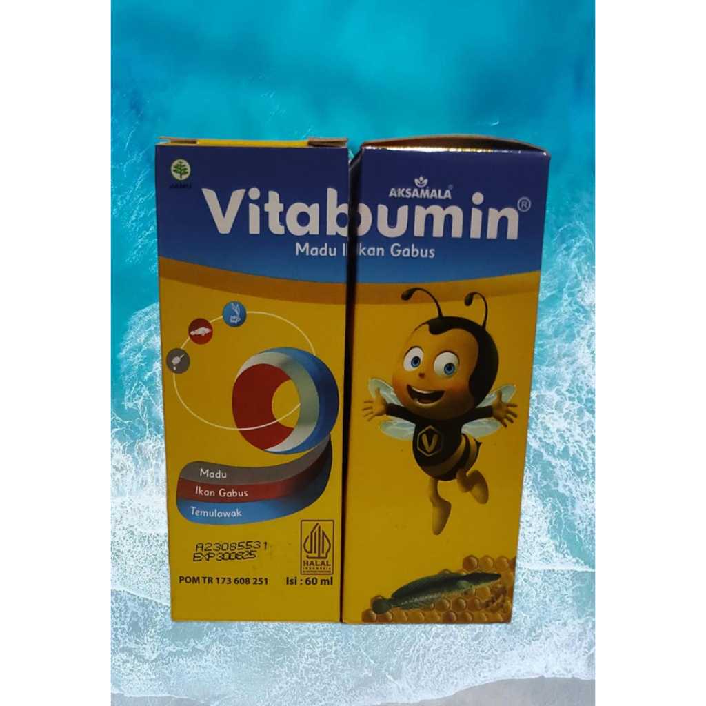 

Vitabumin _ Madu_ Ikan Gabus _ Temulawak - AKSAMALA Netto 60ml