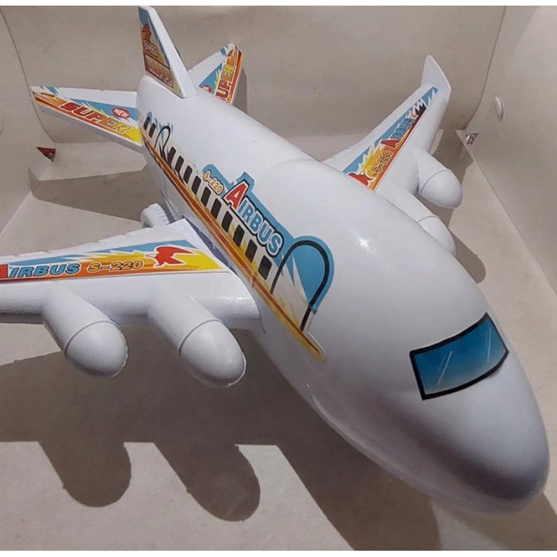 Mainan Anak Pesawat Gendut dan besar