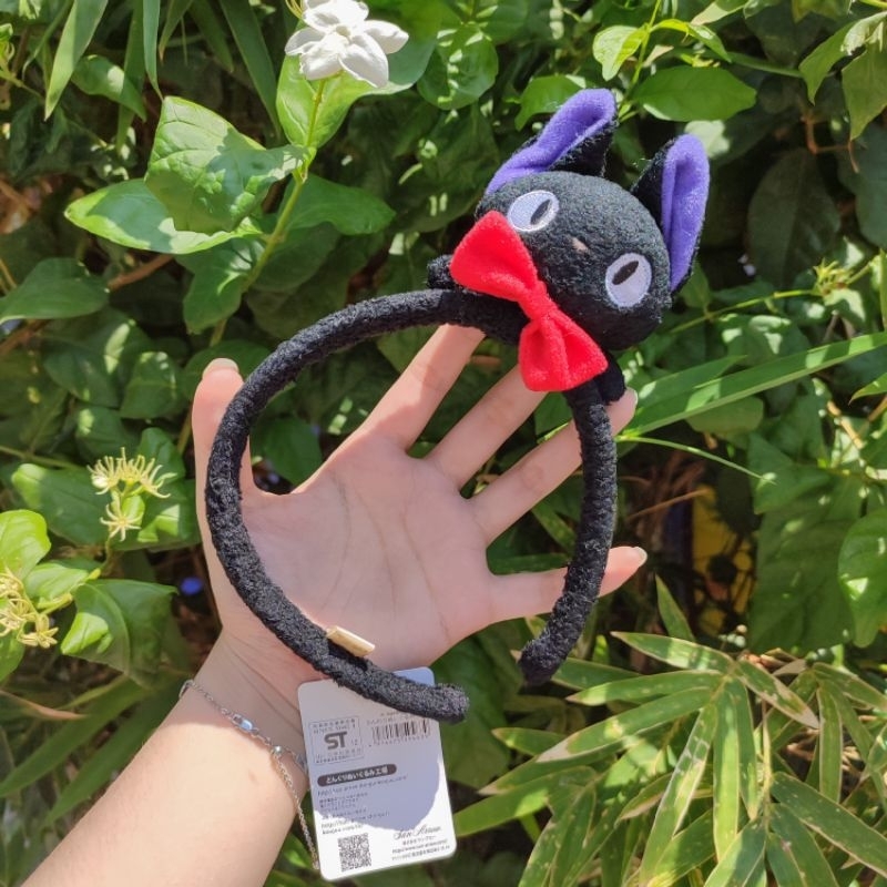 SUN ARROW Bando Boneka Jiji Cat - Kiki Delivery STUDIO GHIBLI ORIGINAL NEW TAG