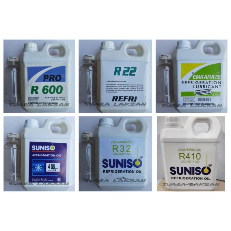 100ml OLI MESIN KOMPRESOR KULKAS AC HARGA PER 100ML | ECER BISA COD