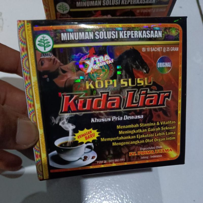 

kopi susu kuda liar original