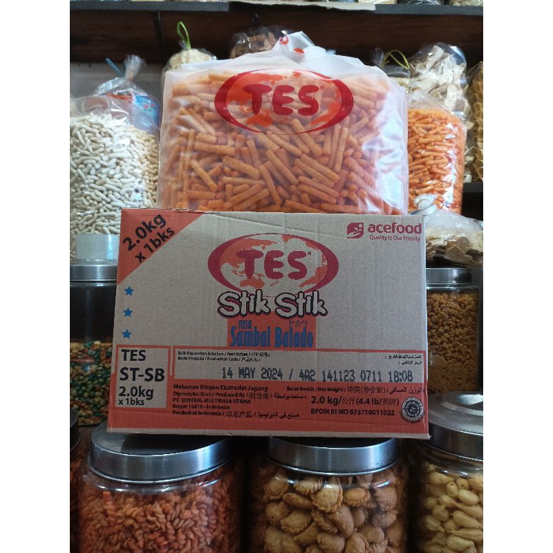 

Stik tes rasa balado / pedas manis