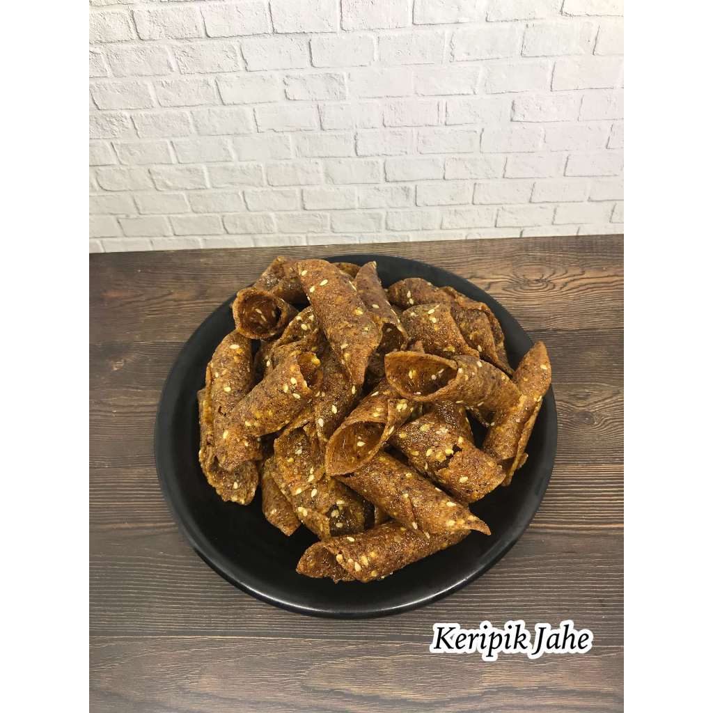 

KERIPIK JAHE 100 GRAM | KUE JAHE | KERIPIK JAHE WIJEN | TING-TING JAHE | EMPING JAHE TERMURAH SNACKY MEDAN